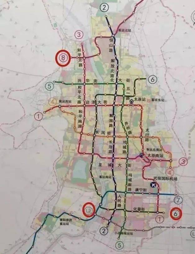 13条线575公里太原都市区轨道交通线网最新方案曝光