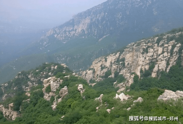 嵩山72峰之浮丘峰,遇圣峰