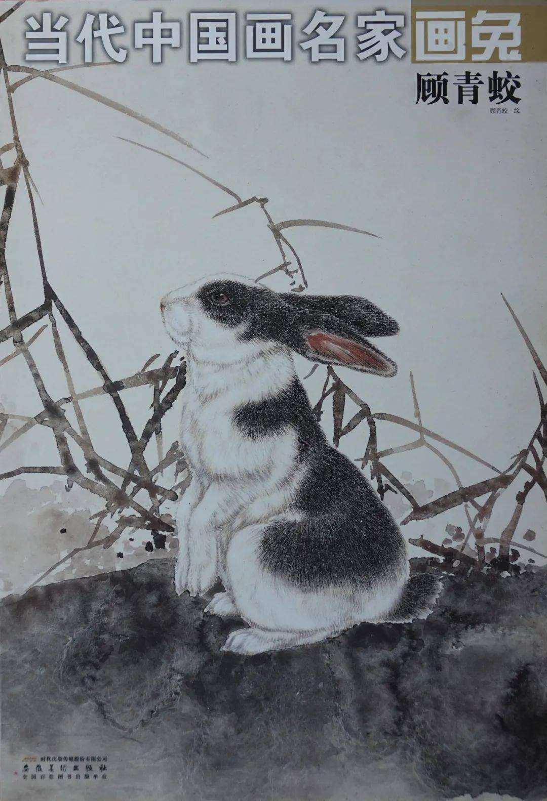 书画南北方著名画家顾青蛟绘画技法专著封面集成欣赏