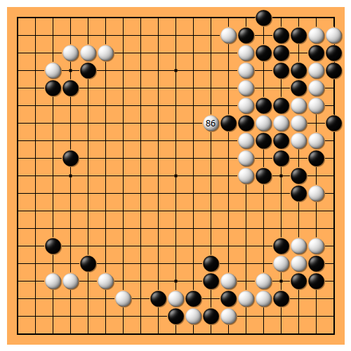 牛年必学牛招围棋中的十八般武艺十五横顶与鼻顶