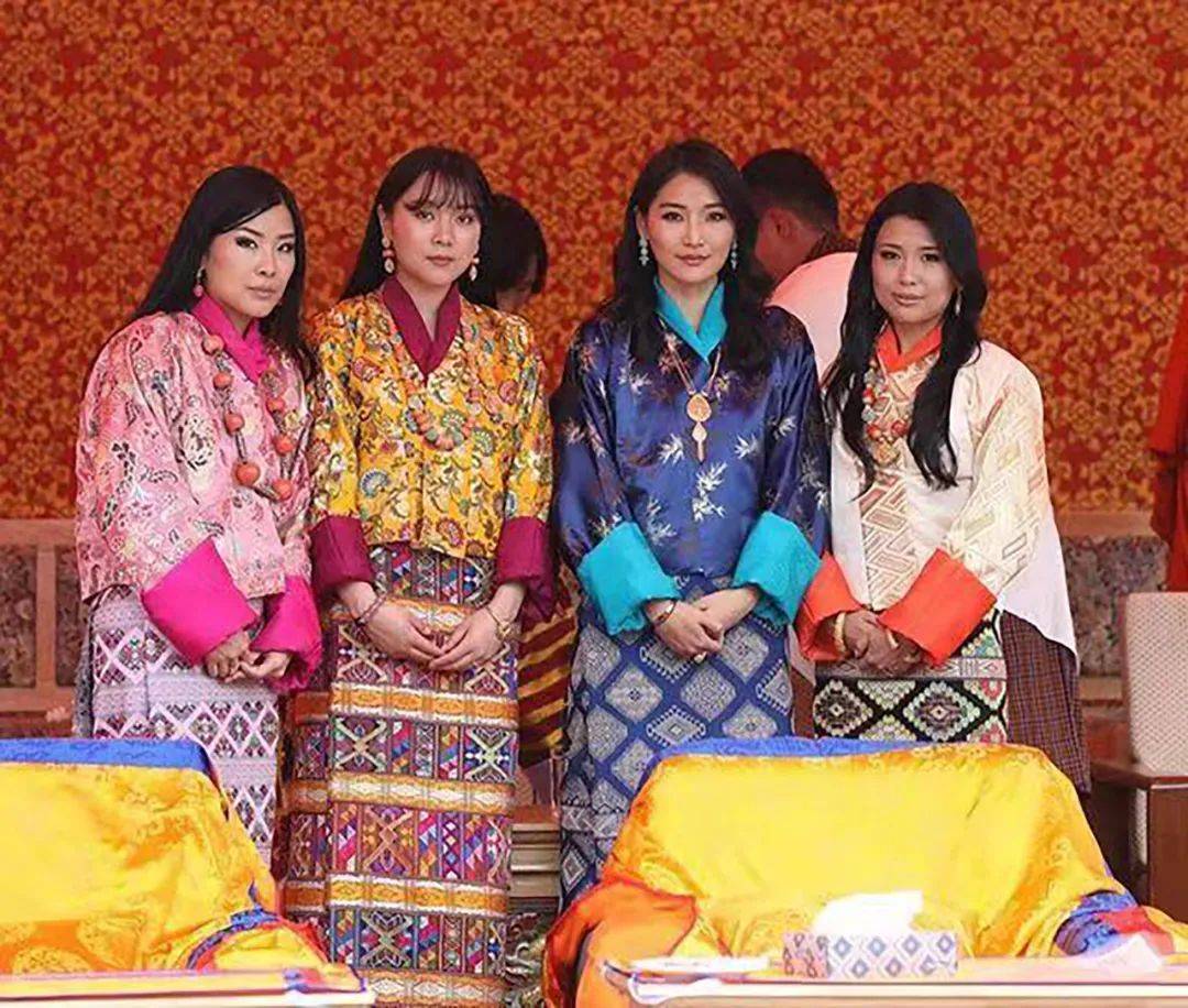 不丹三公主美如画戴牡丹皇冠精致个性媲美王后10年前新娘模样