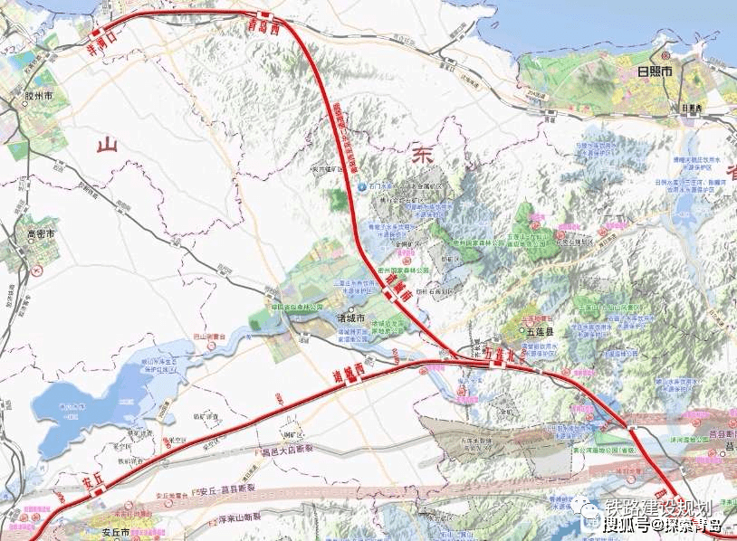 青岛至京沪高铁二通道铁路今年开工!_五莲