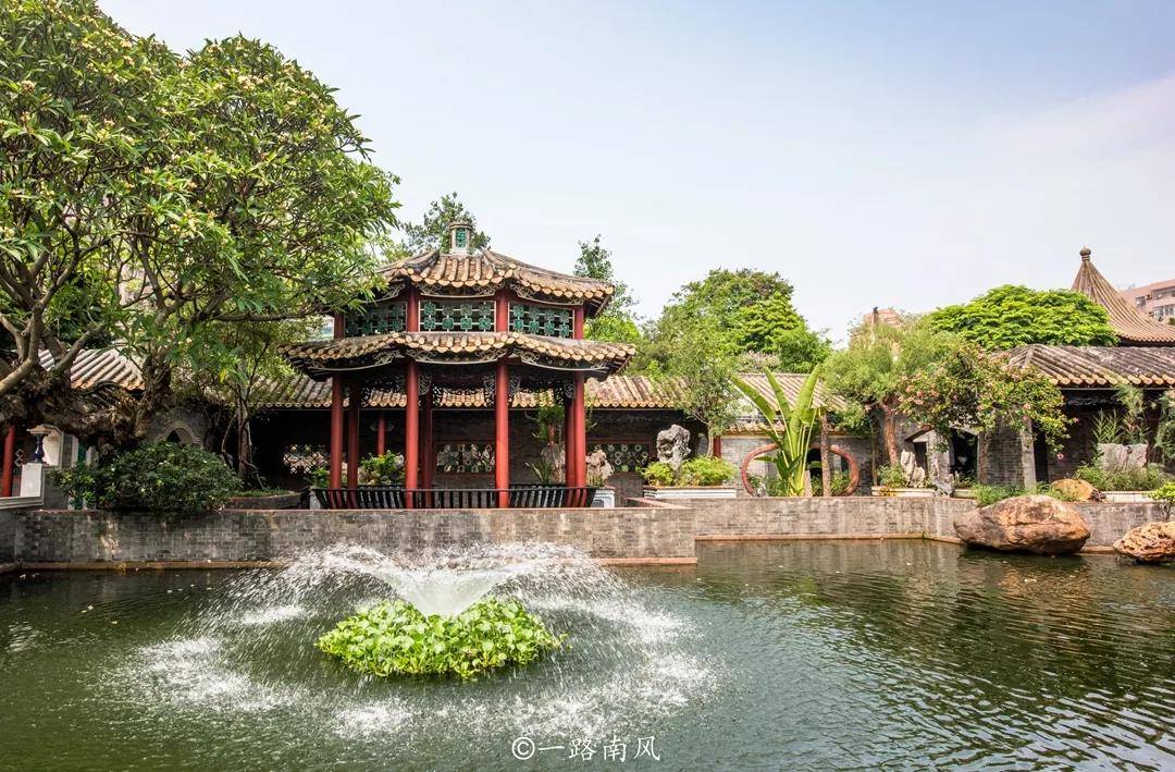 广东唯一入选中国十大名园的园林,中式古典园林的巅峰