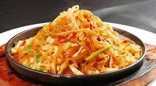 1.包菜炒粉丝