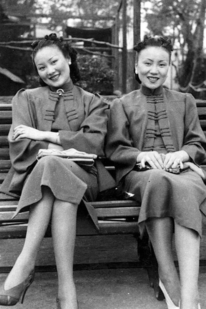 历史老照片民国时期的女性服饰