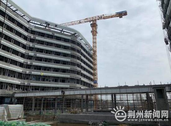 雏形初现荆州市公共卫生中心已完成85