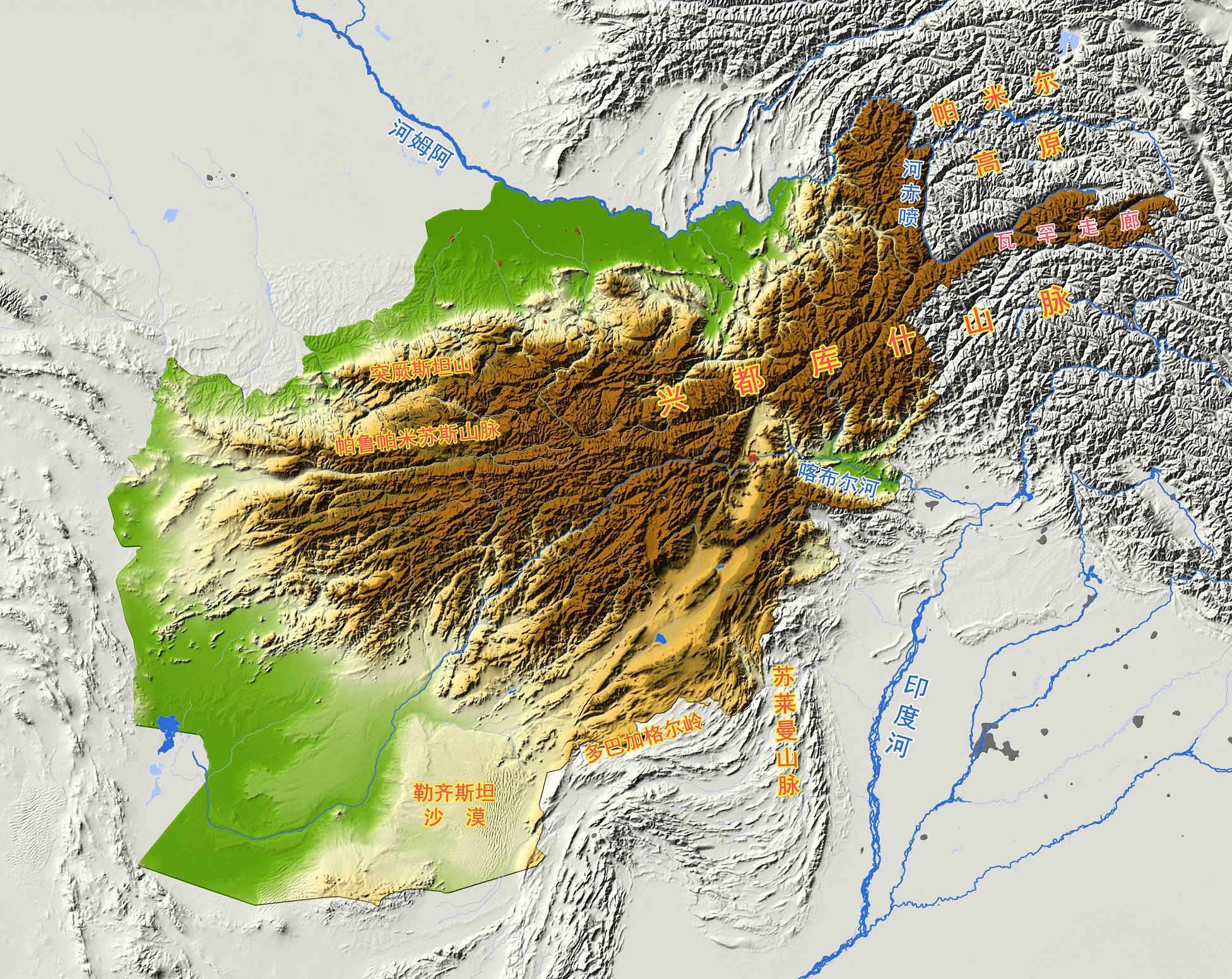 原创阿富汗伸出一只手,和中国相邻,瓦罕走廊是如何形成的?