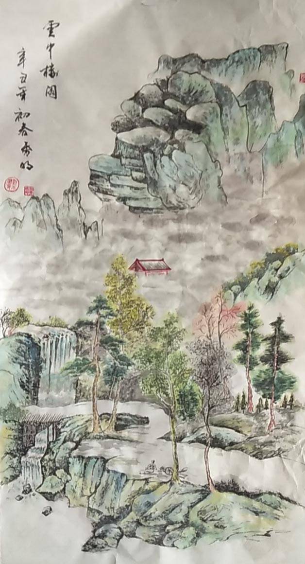 定州市著名画家刘秀明国画作品欣赏