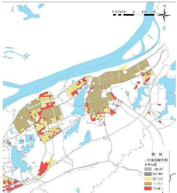 池州市三大开发区规划拼合图