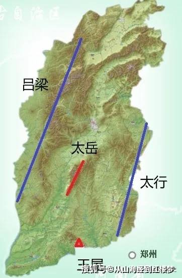 总体来说,太岳山系在王屋山系正北侧,向西南延伸,今日山西有太岳山脉