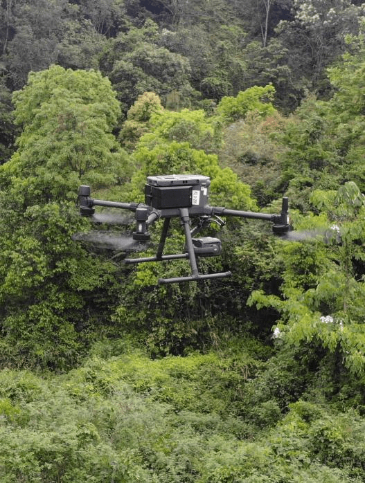 森林防火特点 55分钟长续航,不间断监控火情 混合传感器负载,可