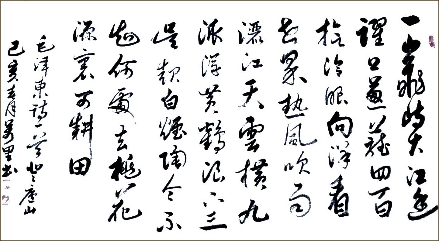 中国实力派书法家李万里