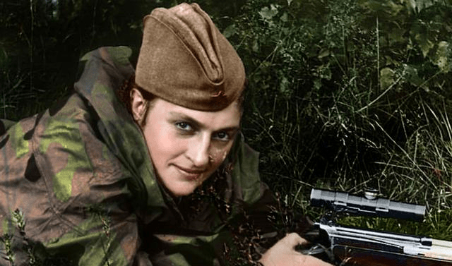 原创她是前苏联传奇女狙击手,曾一人干掉300德军,做出了大贡献