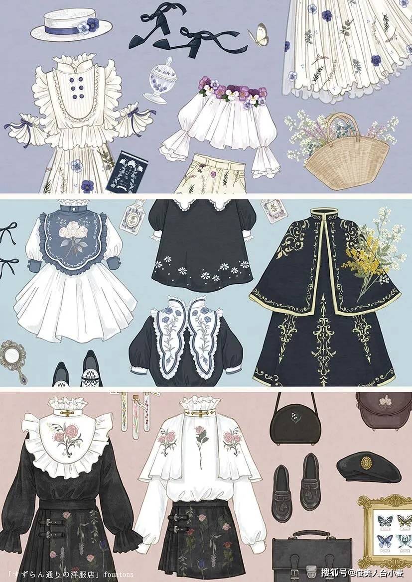维多利亚的引导下,当时流行大量的蕾丝花边,缎带,蝴蝶结和束腰设计