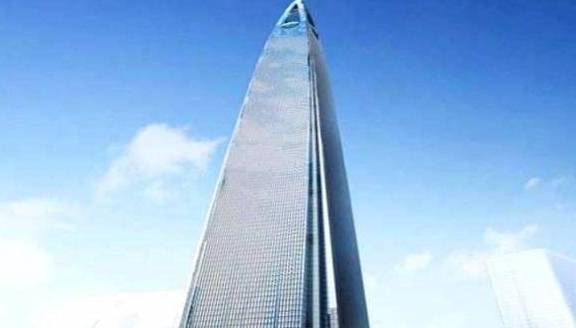 中国第一高楼,高达729米,比上海中心大厦高100米,仅次于迪拜塔