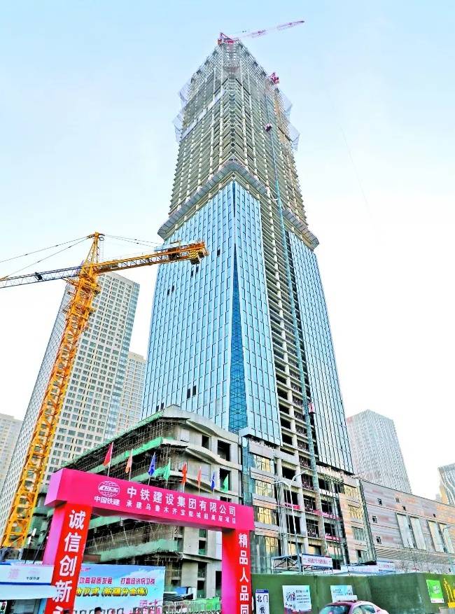 新疆第一高楼建设进展顺利,高278米!刷新最美天际线_首府乌鲁木齐