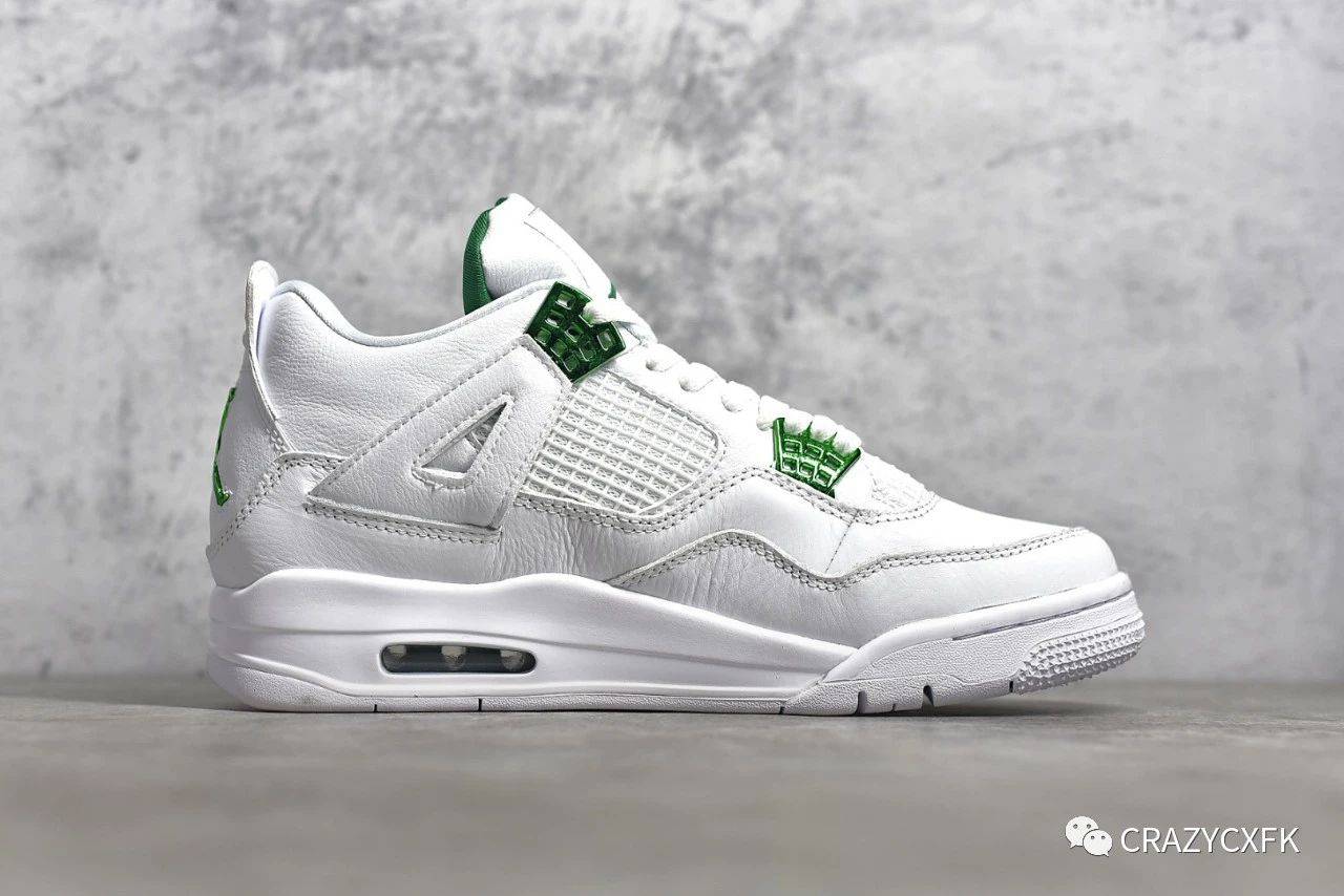 乔丹airjordan4pinegreenaj4金属绿篮球鞋ct8527113