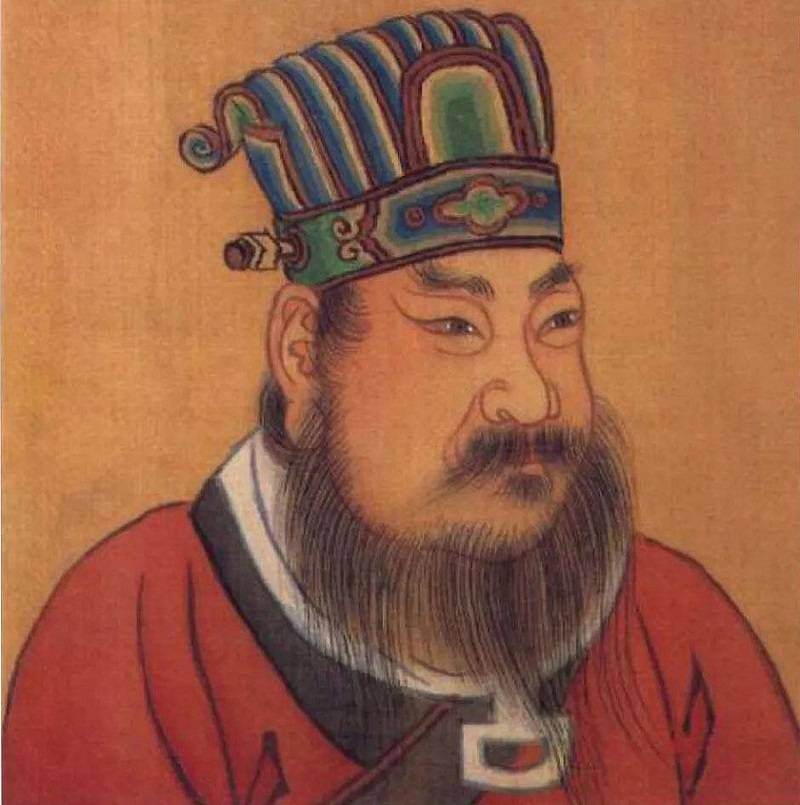 陈霸先画像