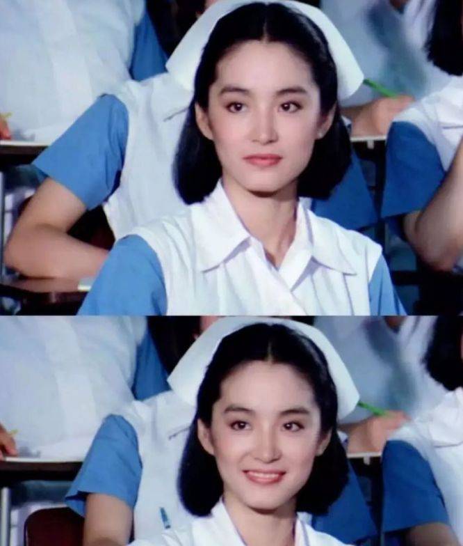 人只要颜值能达到中等的样子,近期热心小伙伴找到几张林青霞早期照片