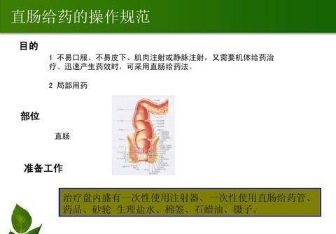 直肠给药这种方式虽然少见,但是可以通过口腔粘膜迅速起到疗效,有良好