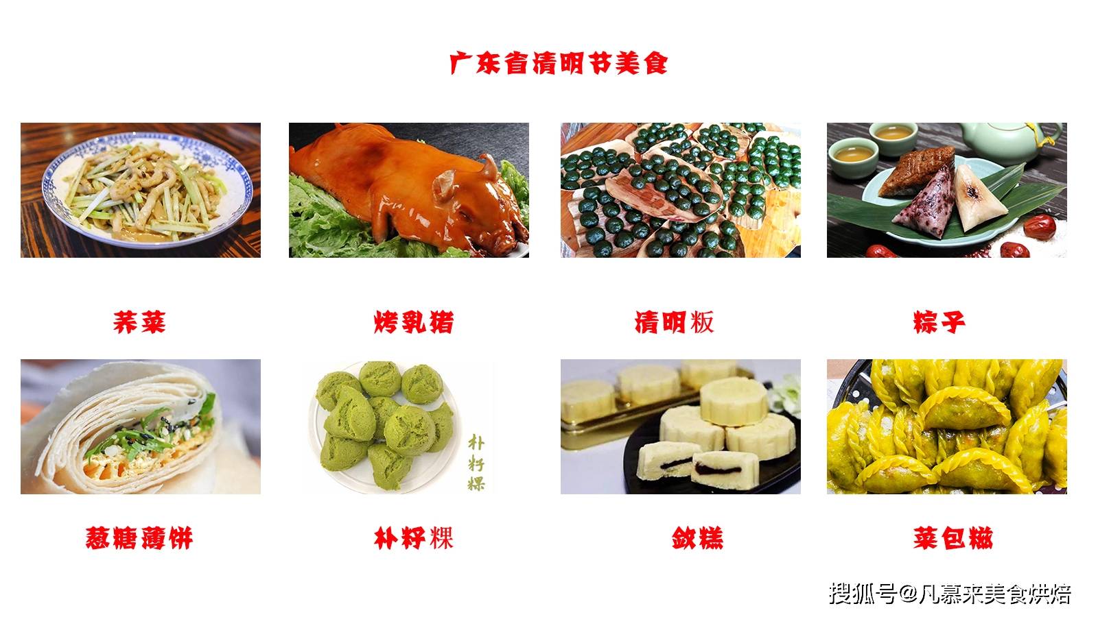 南方4省22种清明节美食,你吃过哪些?哪种好吃?