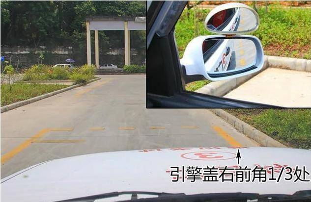 科目二考试侧方位停车不会,9张图教你轻松停车,太实用