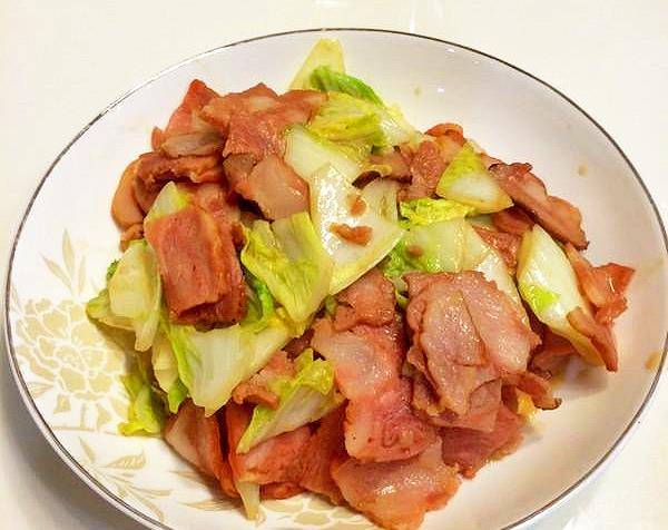 培根娃娃菜