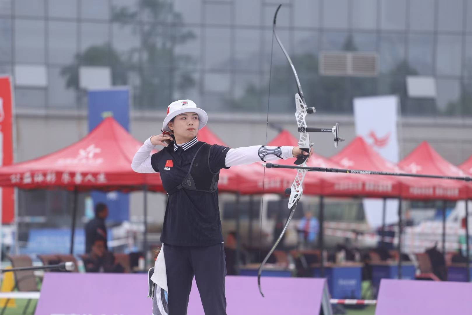 射箭项目东京奥运会选拔赛:男女金牌决赛第三场第二日