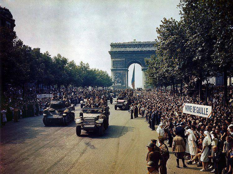 二战德国占领巴黎,不仅是火车羞辱,还炸掉一战纪念碑_何德军