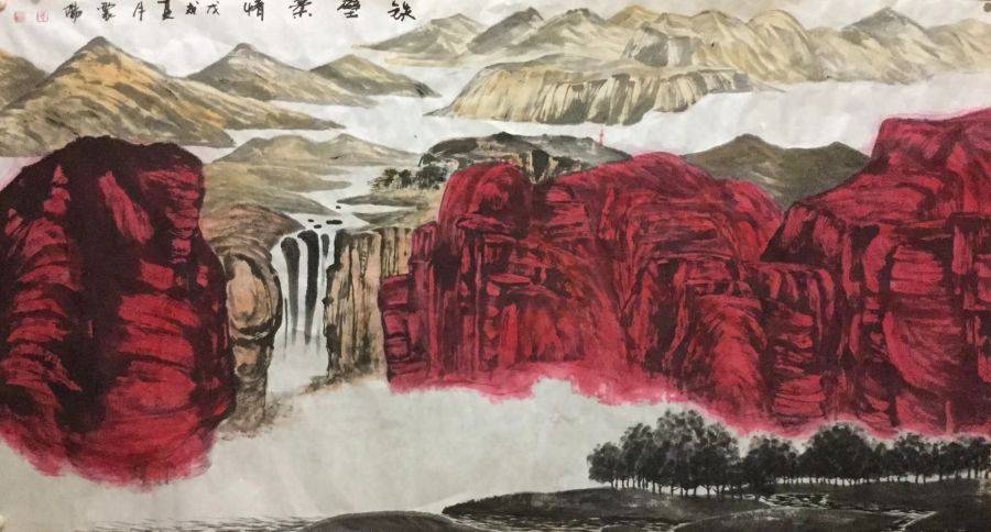 有风有骨有个性便成就了不一样的画家李振阳高清组图