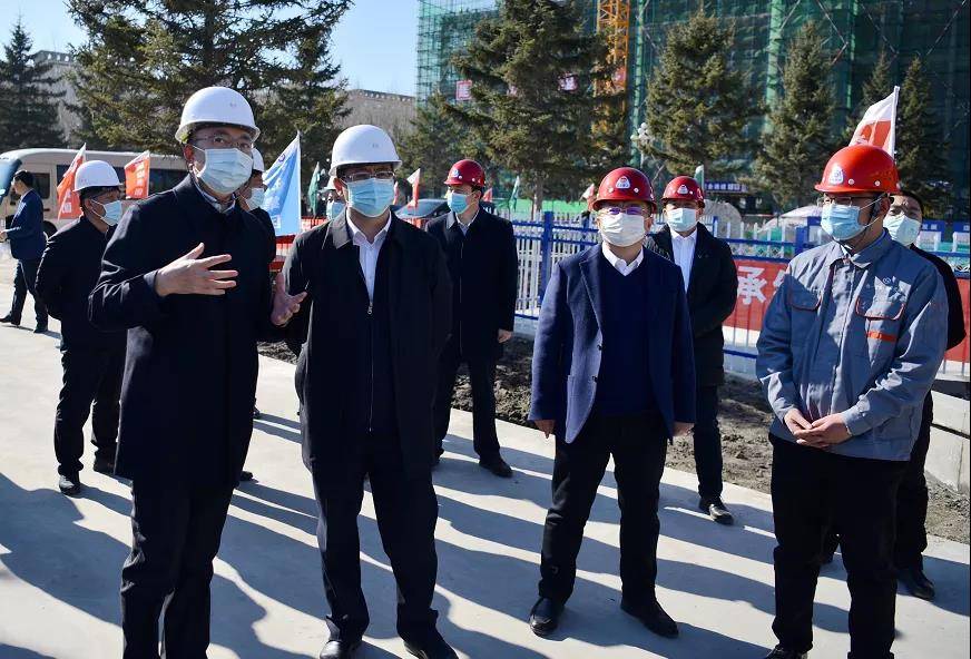 孙飚调研绥化市本级重点项目建设