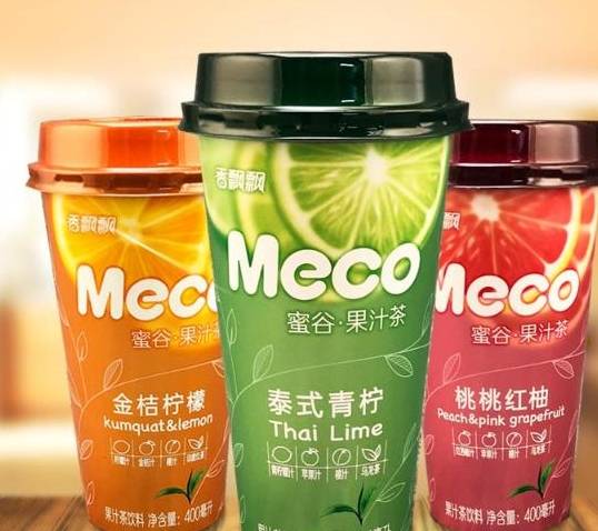 meco蜜谷果汁茶居然让陈伟霆来撩我"霆"好喝"霆"会玩