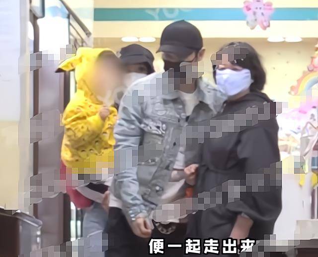 黄晓明baby一起带儿子就医,一家三口罕见同框,力破婚变传闻