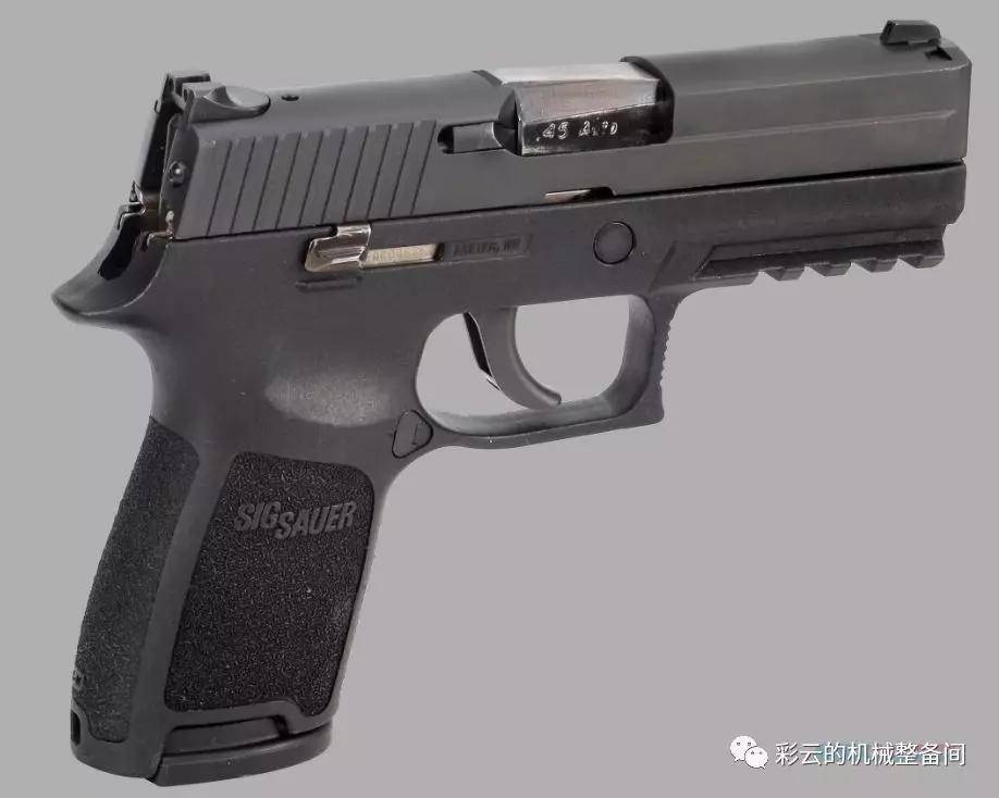 原创美内华达州警装备sig p320手枪,p320的"模块化"是怎么回事?