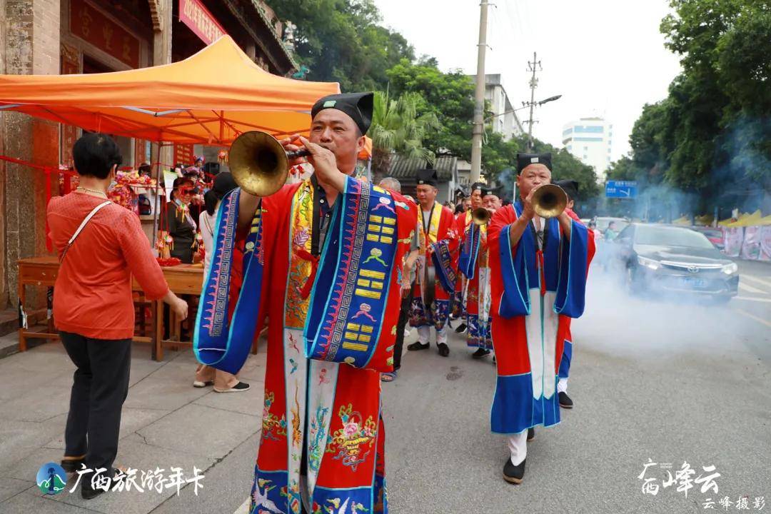 每年农历三月11至12日在五圣宫举行 2018年列入自治区级非遗名录 北帝