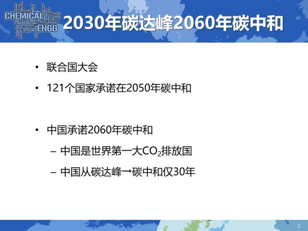 中国工程院院士金涌:2060碳中和与能源化工产业发展!