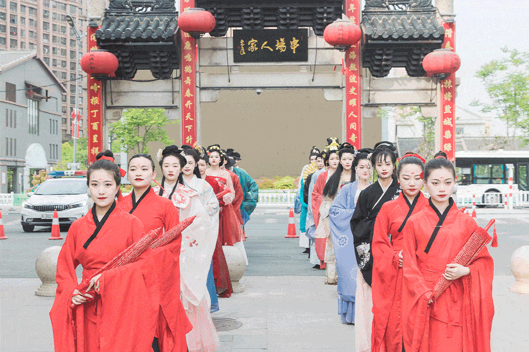 精彩绝伦 汉服走秀