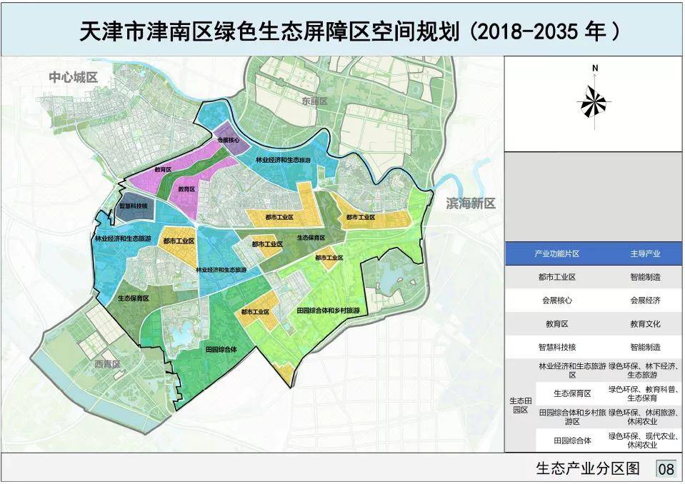 天津这片绿色规划出炉!_津南区
