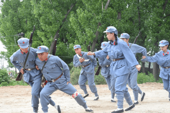 红二十五军长征体验行首发式在方城县杨楼镇成功举行