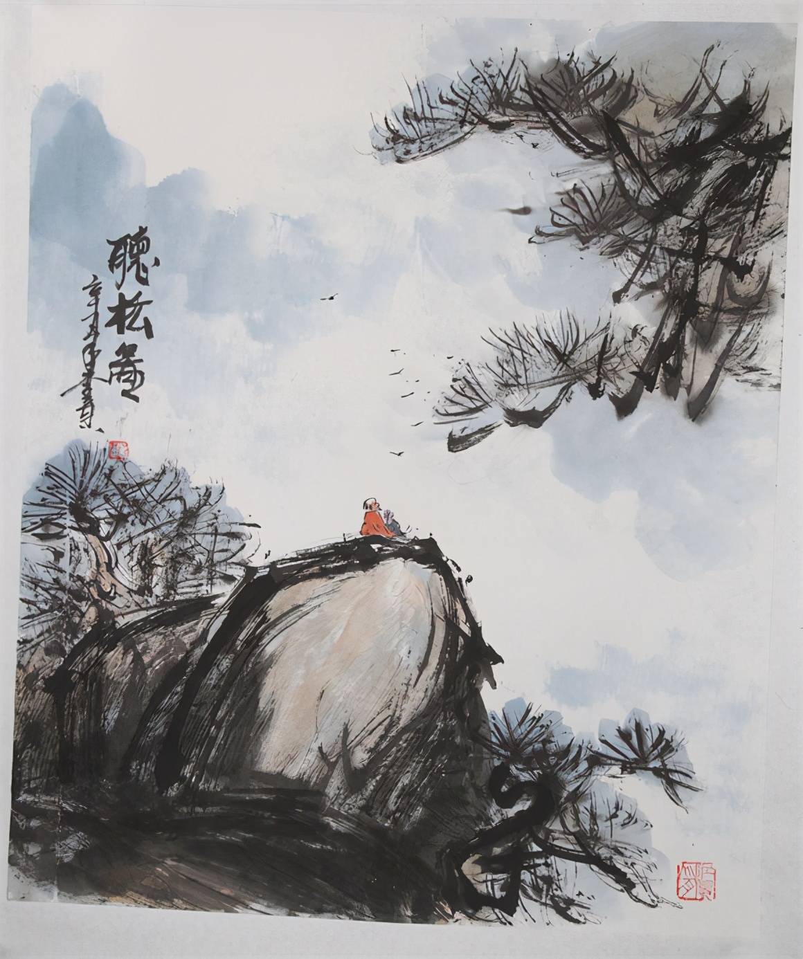 画家李贵作品气韵生动意境悠远回味无穷