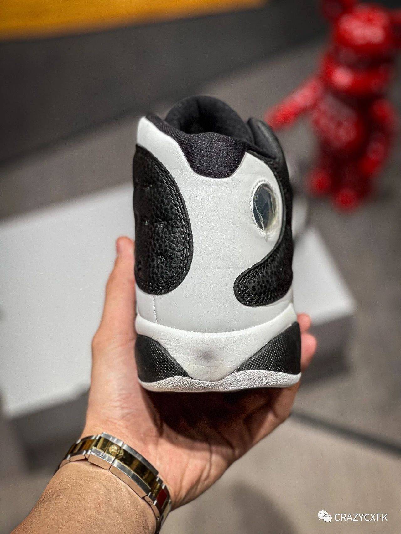 aj13 乔丹 反转熊猫 爱与尊重 air jordan 13 reverse he got game