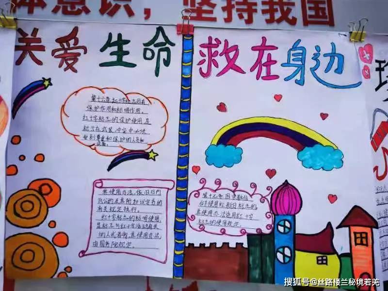 【文明实践在若羌】若羌县开展"红十字博爱周"主题教育活动