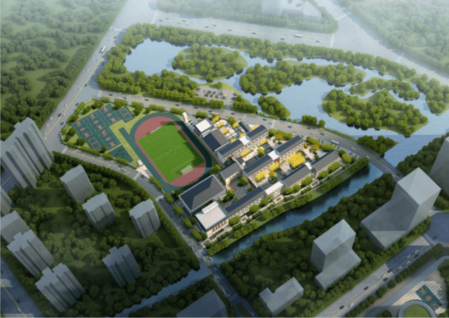 江苏省苏州中学附属苏州湾学校是由江苏省苏州中学与吴江区政府合作