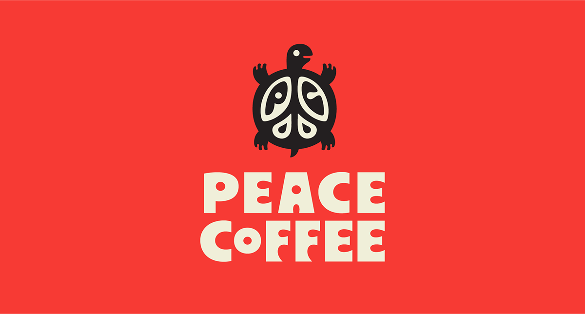 平面设计peacecoffee和平咖啡品牌形象设计