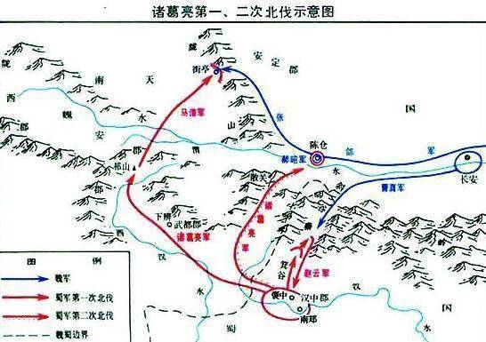 诸葛亮6次北伐失败的全过程,他死后司马懿叹服:天下奇才