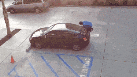 搞笑gif:看妹子时被老婆逮个正着,是不是就这情景!