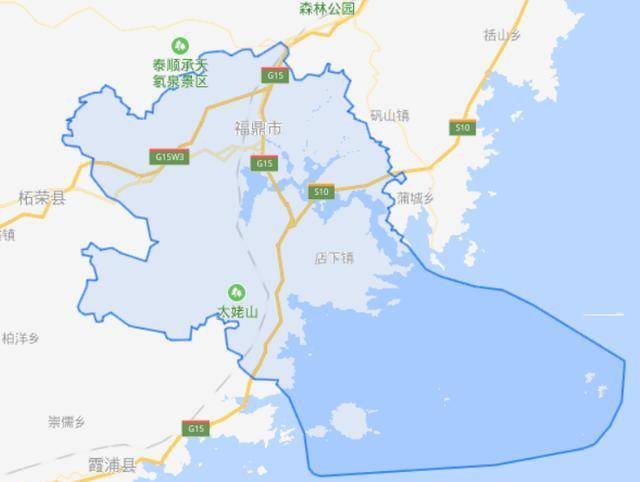 福建省一县级市,人口超50万,地处两省交界处!_福鼎市