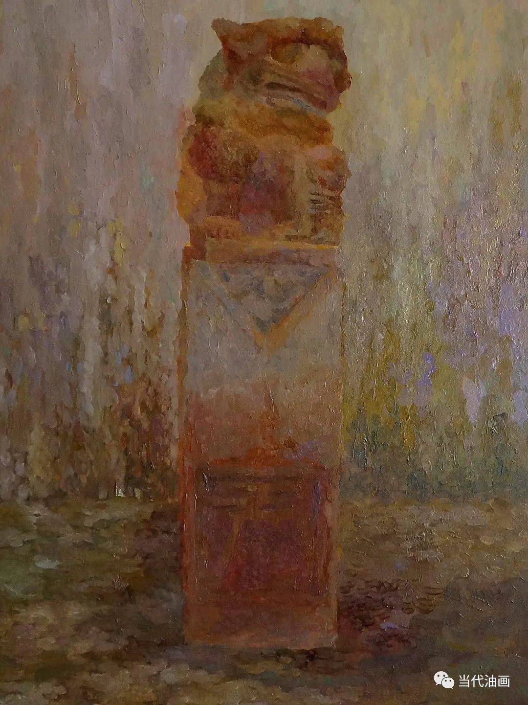 《貔貅》布面油彩90cm×70cm2016