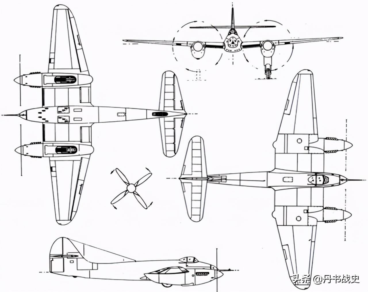 ae.30双发活塞战斗机,多国设计师联合研制