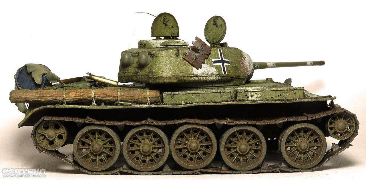铁甲传奇 t-54的发展历程_型坦克
